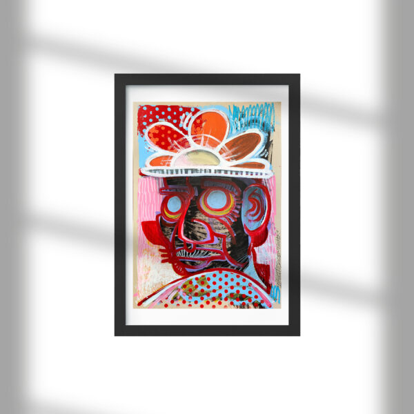 Bloom – mixed media on paper 250gsm unbleached A2 2025_1