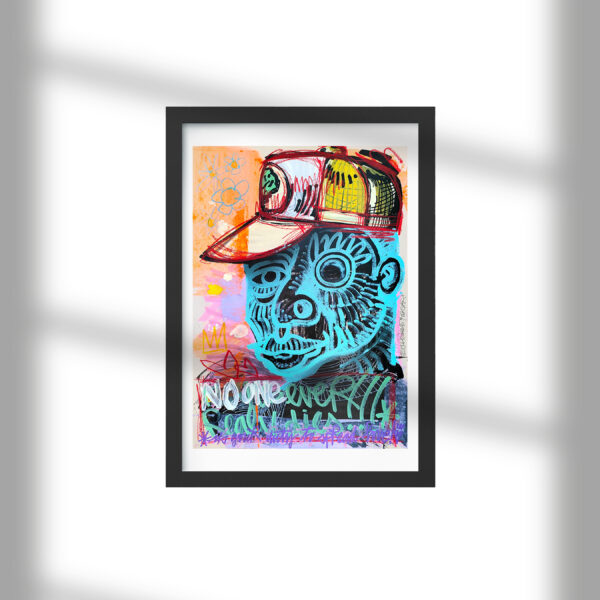 Rockstar – mixed media on paper 250gsm A2 2025_1