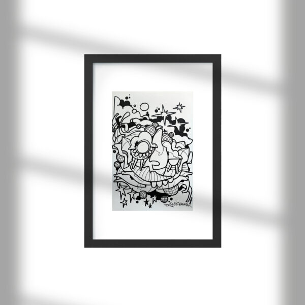 Universal Flow – Ink on paper A3 2025_1