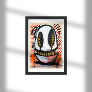 White Oibot Head