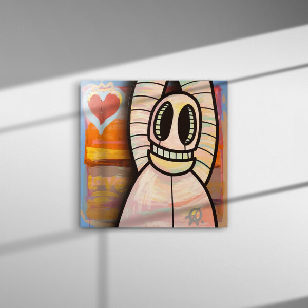 Peace and Love Oibot 2020 wall